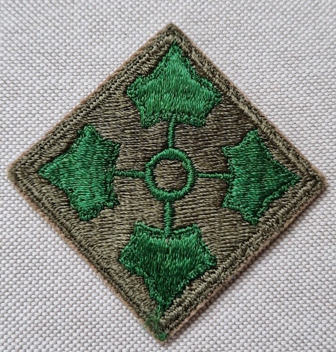 WW2 US 4th infantry division patch
