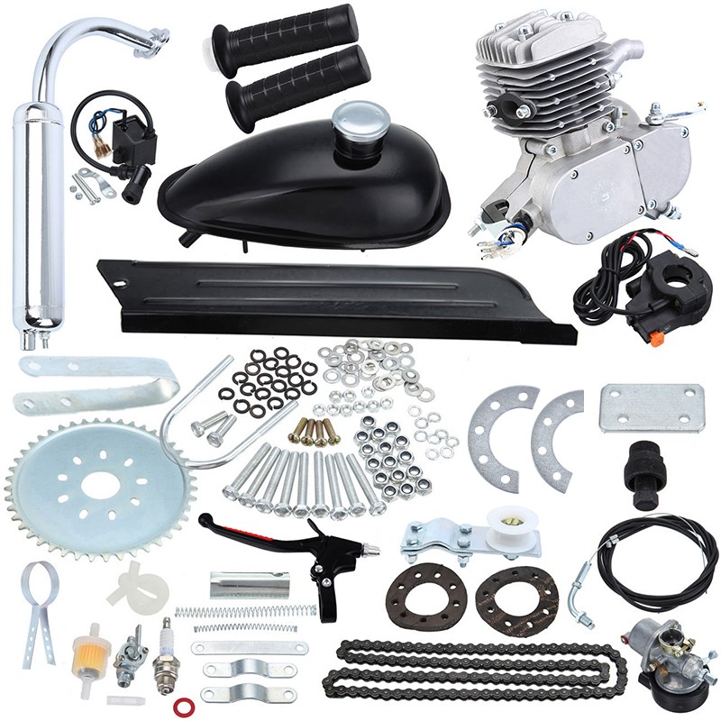 80CC 100CC 110CC 2-Stroke Engine Motor Kit for Motorized Bicycle Bike CDI US