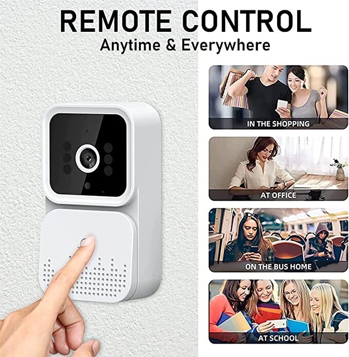 Smart Wireless Doorbell,HD Image,2 Way audio,image capture,night vision, cloud