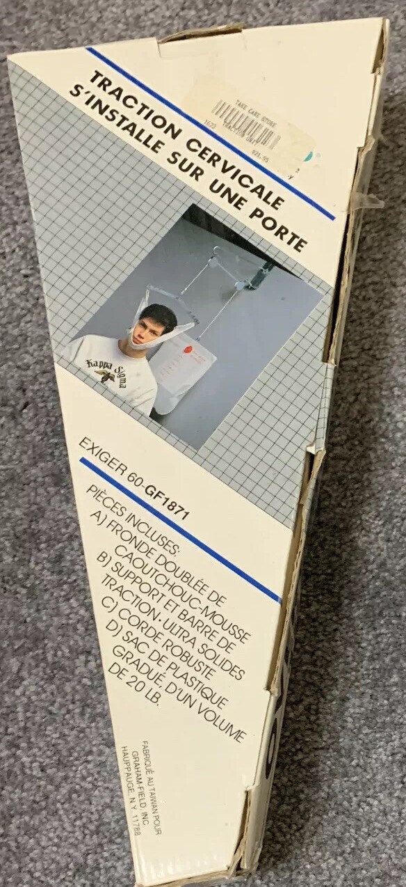 Vintage TEMCO Medical Overdoor Traction Set Open box # 60-GF1871