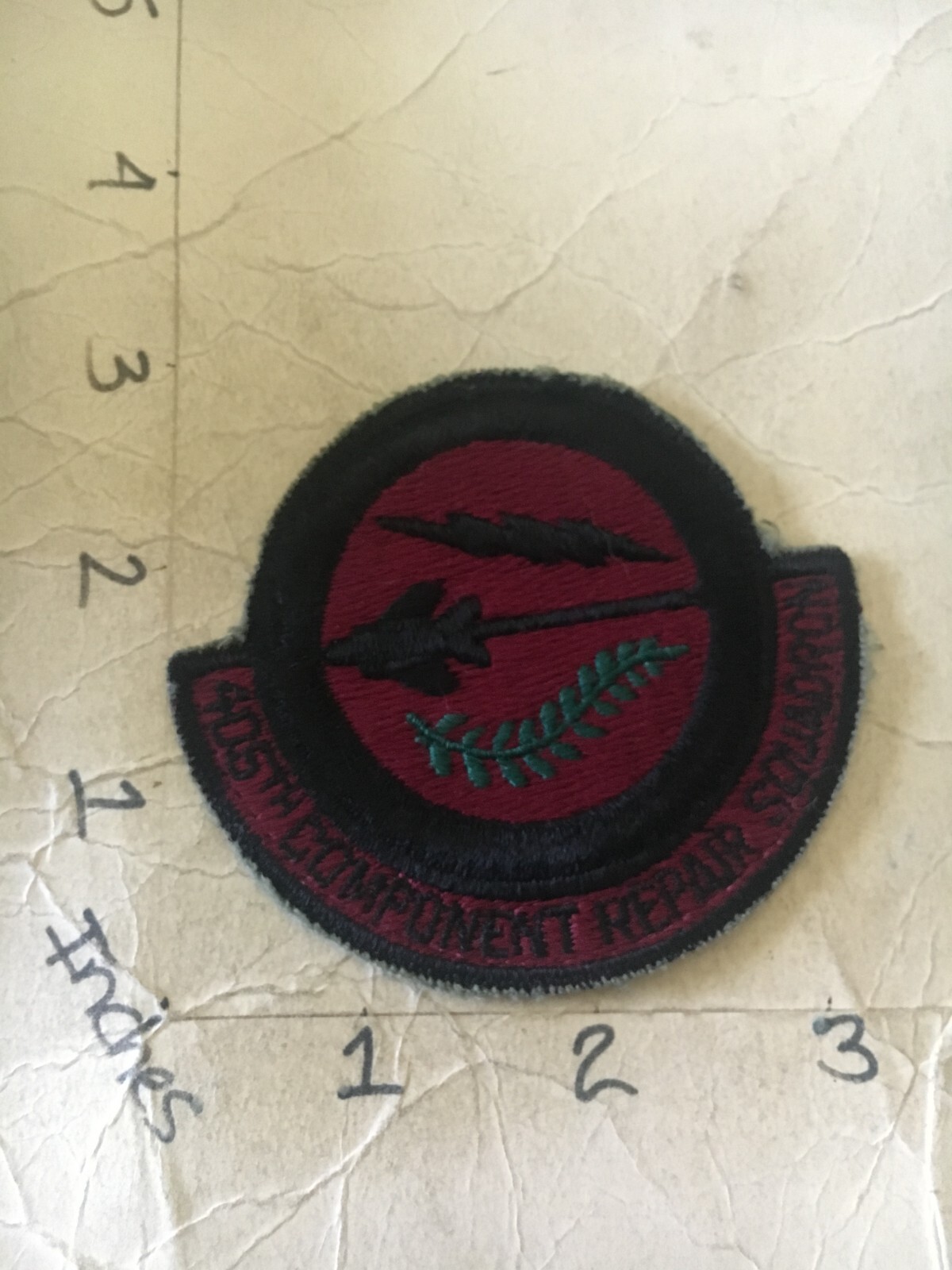 USAF 405th Component Repair Squadron subdued patch 6/3/25