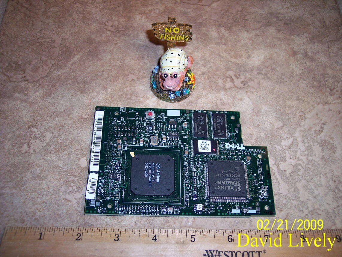 2x Lot Dell R0229 PE1750 PE1650 PE2600 DRAC3 Board CN-0R0229 Poweredge 1650 1750