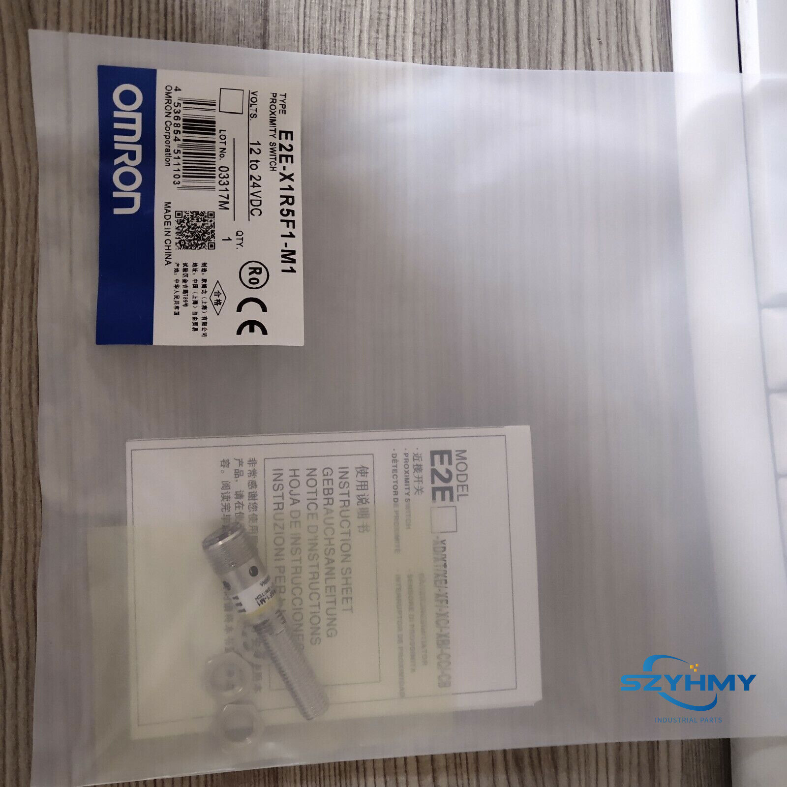 1PC Omron E2E-X1R5F1-M1 Proximity Switch Sersor E2EX1R5F1M1 New Free Shipping