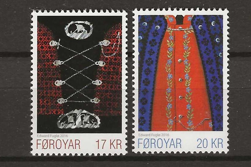 Faroe Islands  2016 Faroe national costume MNH (af869)