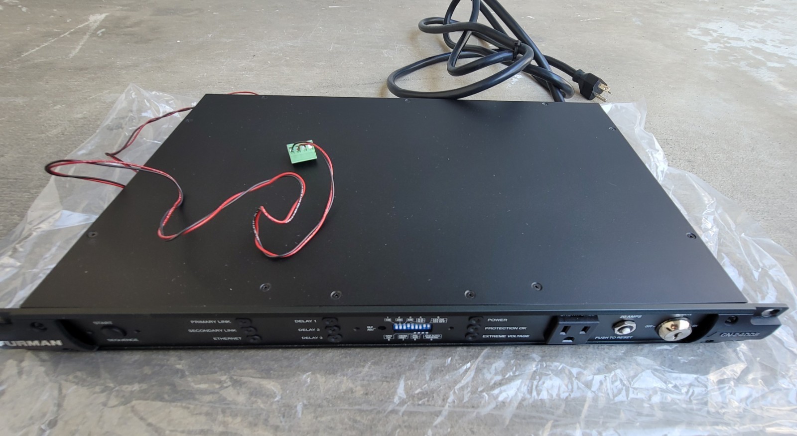 Furman CN-2400S SmartSequencing Power Conditioner CN2400S, Not in Original Box