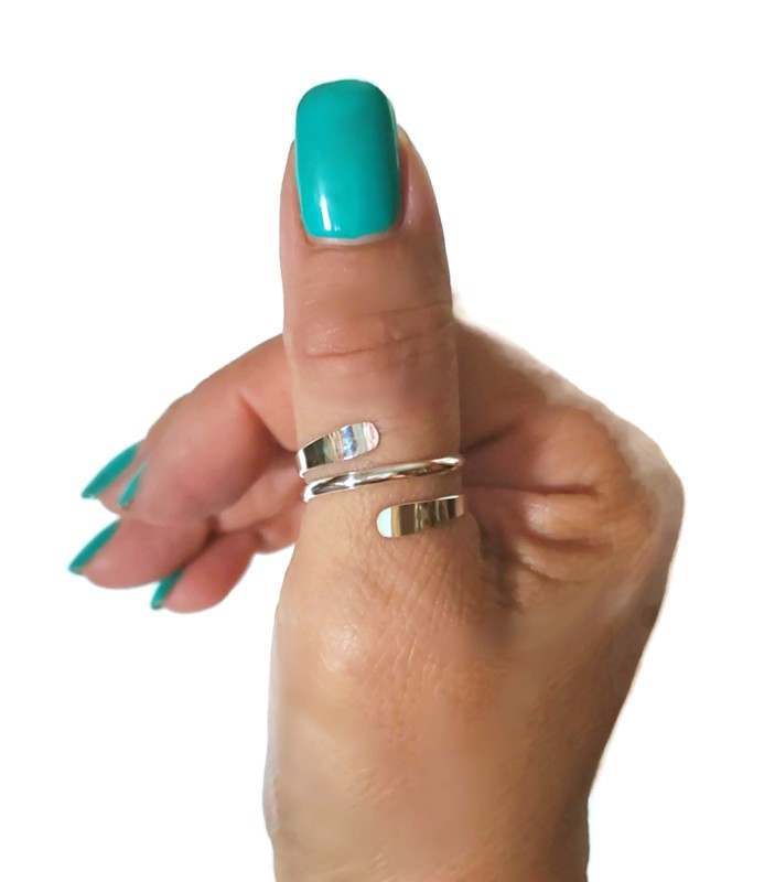 14k gold filled toe ring