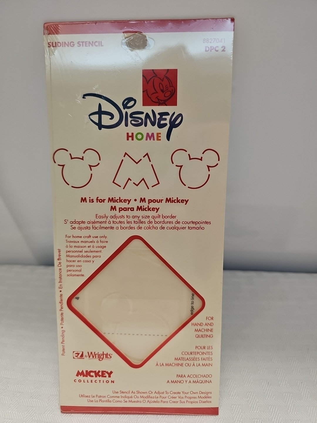 Disney Home Mickey Sliding Stencil Crafts