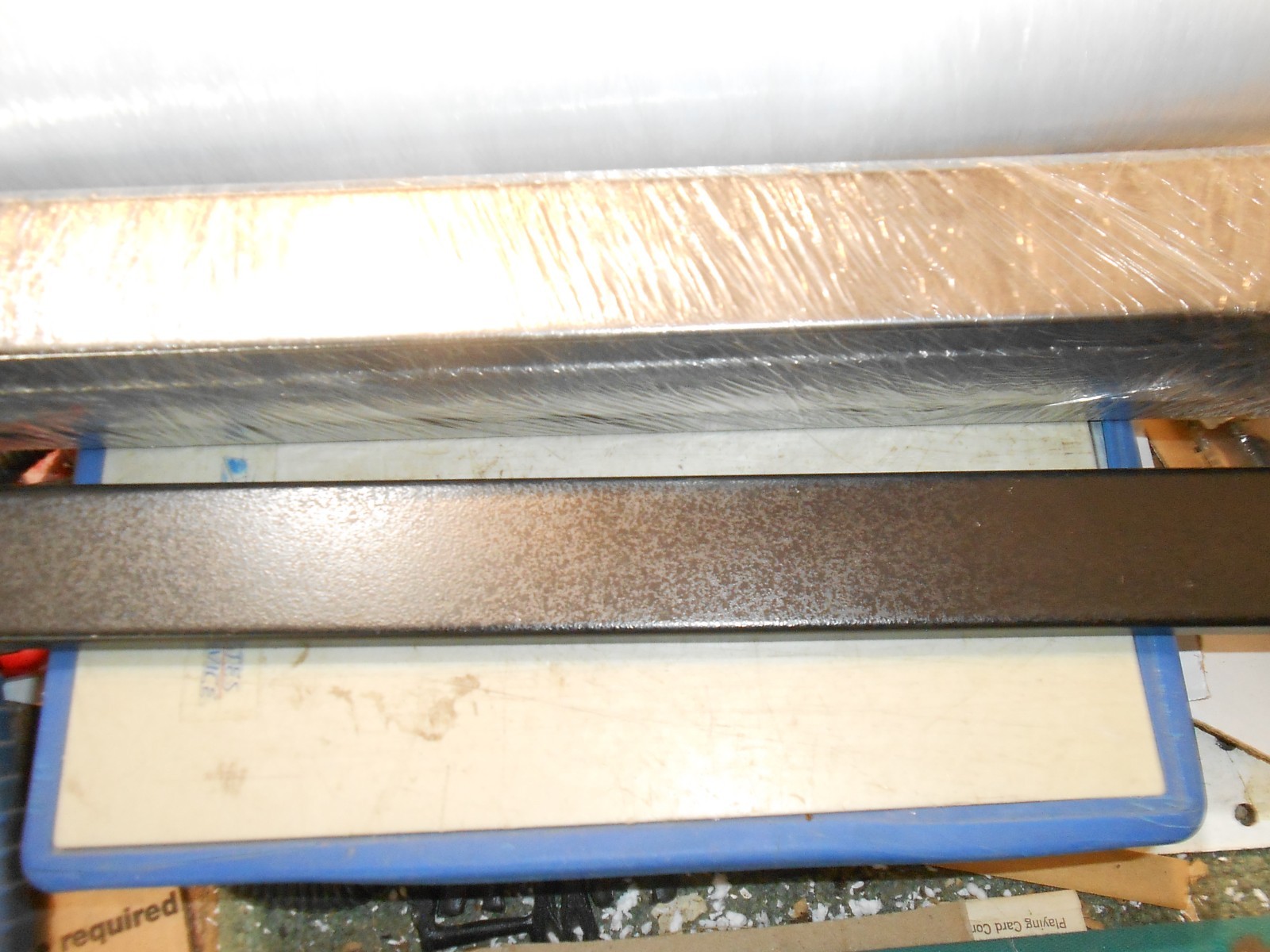 LOT OF 20 1U SB1 19" RACK MOUNT BLANKS BLACK ORANGE PEEL FINISH