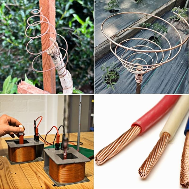 Flexible 5 oz 426 Feet Dead Soft Copper Wire for DIY Artwork & Electroculture