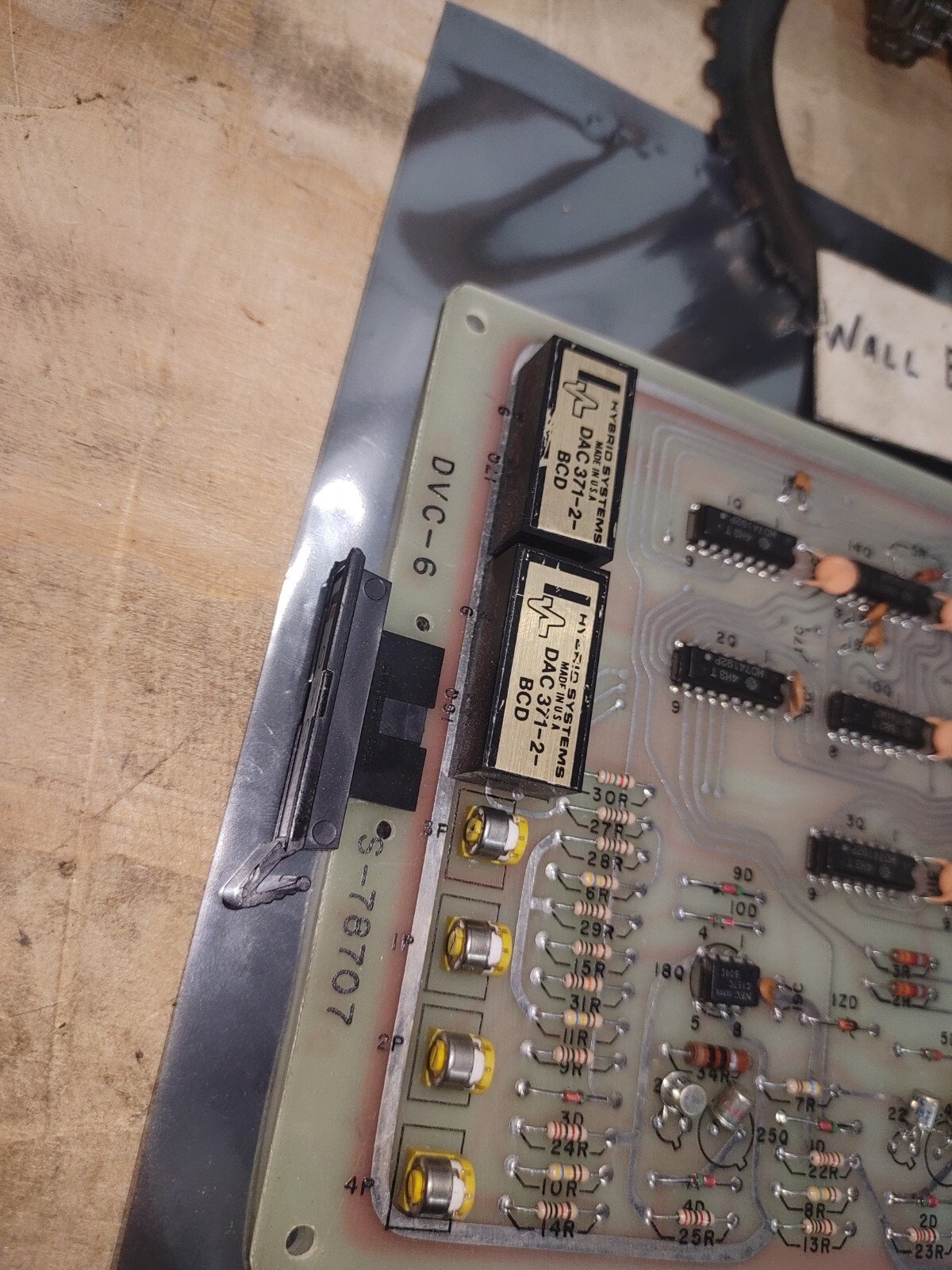 Reliance Electric DVC-6 Module Card S-78707