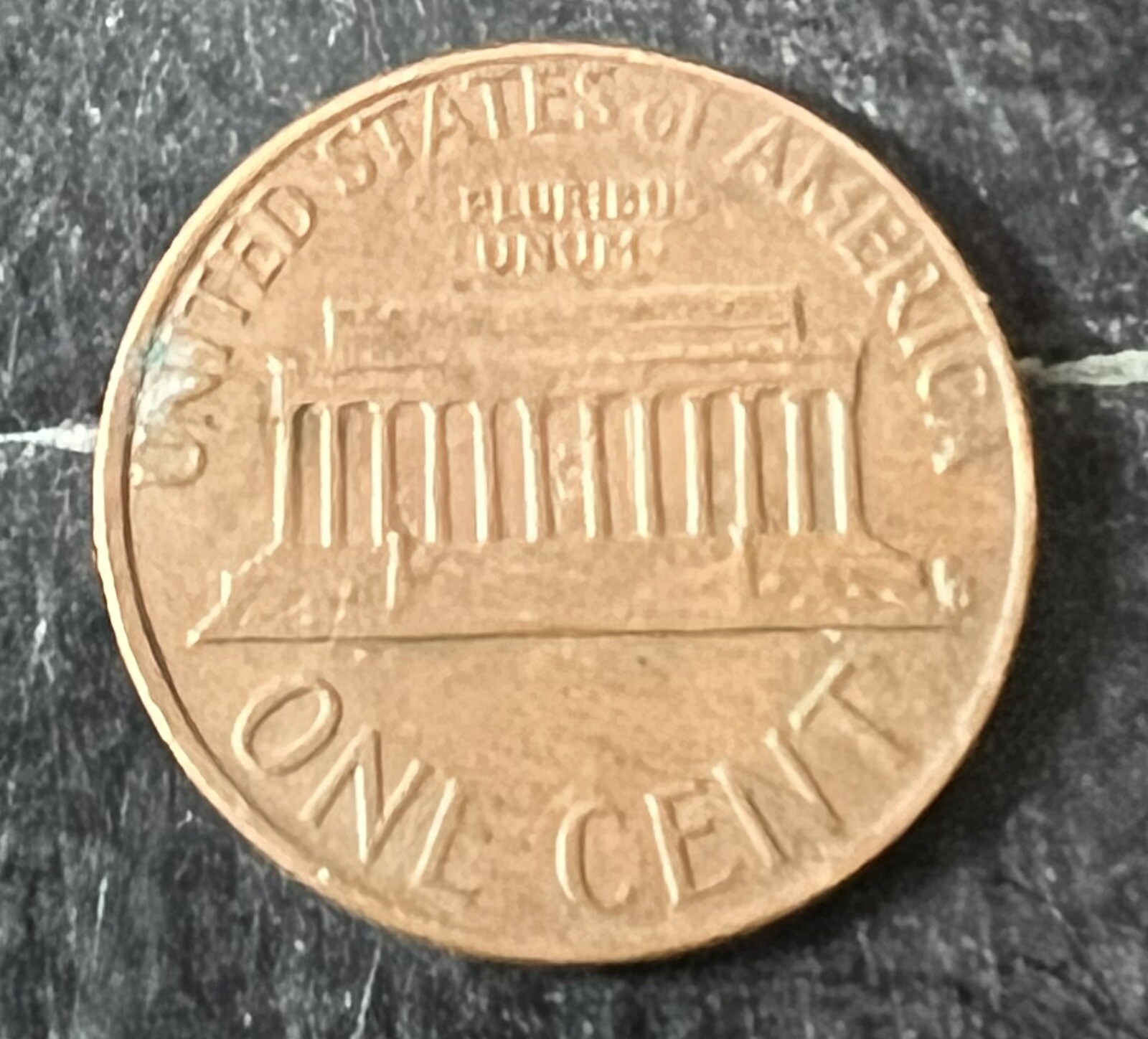 1973 D Lincoln Penny Cent Grease Error Missing L In Liberty