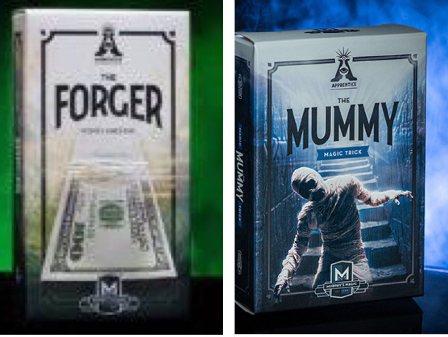 Apprentice Magic Presents “The Mummy” Plus “Forger” Both Tricks! New Magic