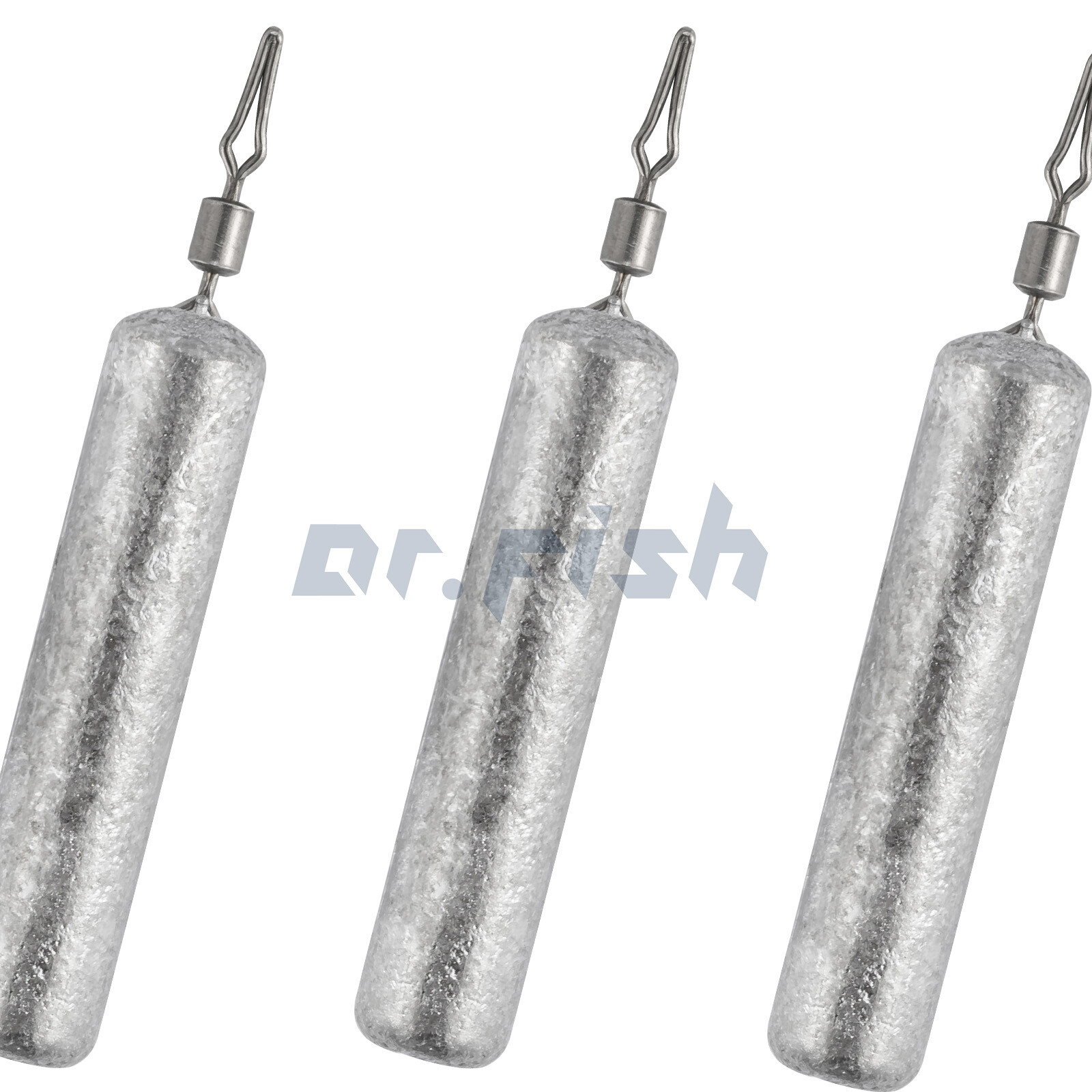 10/30/50pcs Drop Shot Cylinder Lead Weights 1/8oz-1/2oz Bass Fishing Trout