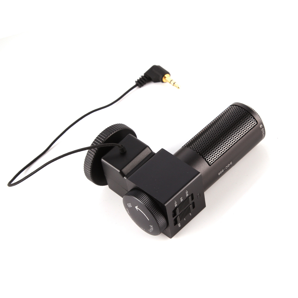 Handheld Cam Recording Microphone Stereo Photography Interview System Kit