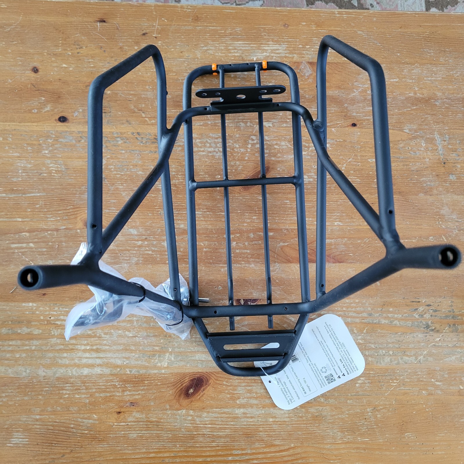 Ibera PakRak Bicycle Touring Carrier Frame-Mounted For Heavier Top & Hardware