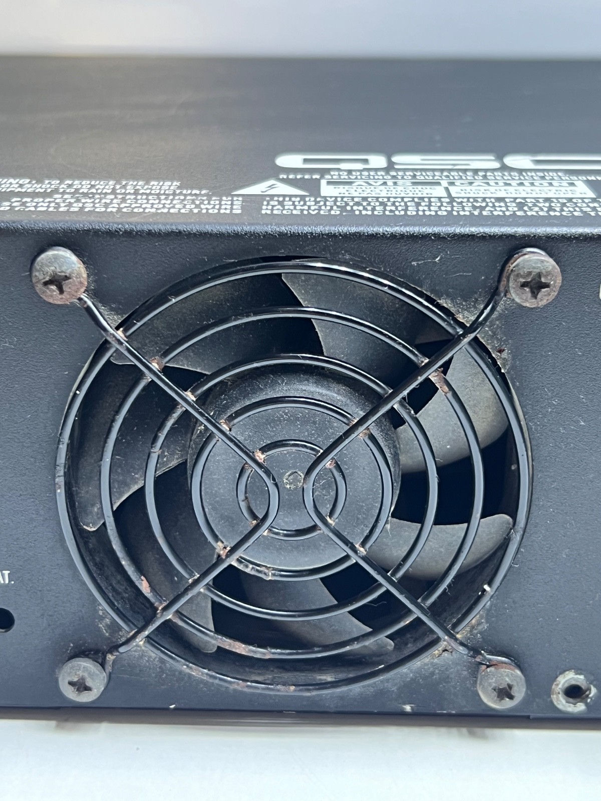 QSC CXD4.2 Processing Amplifier (For Parts)