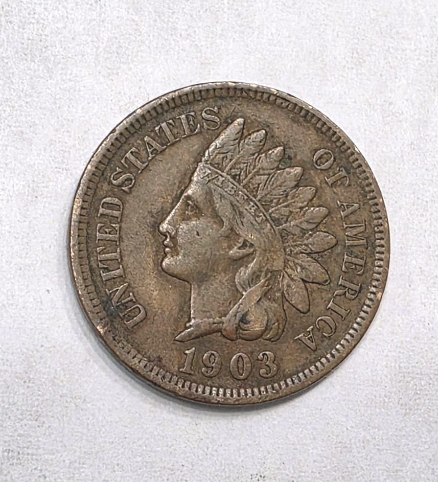 1903 Indian Head Penny Overdate XF-Condition.