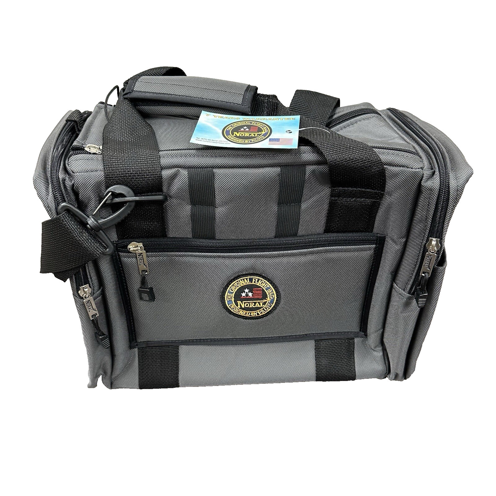 Noral MACH-2 Flight Bag – NO-68-C, Zip/ Quick Closure Bag W/ Carry Strap- NWT!