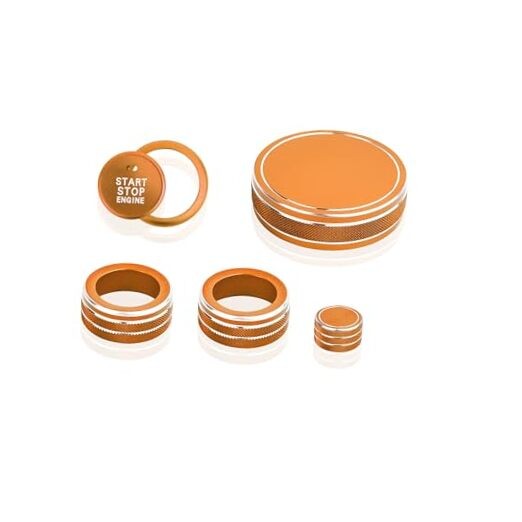 for 2023-2025 Mazda CX50 Accessories, for 2021-2025 Mazda 3 & CX30, 6pcs Orange