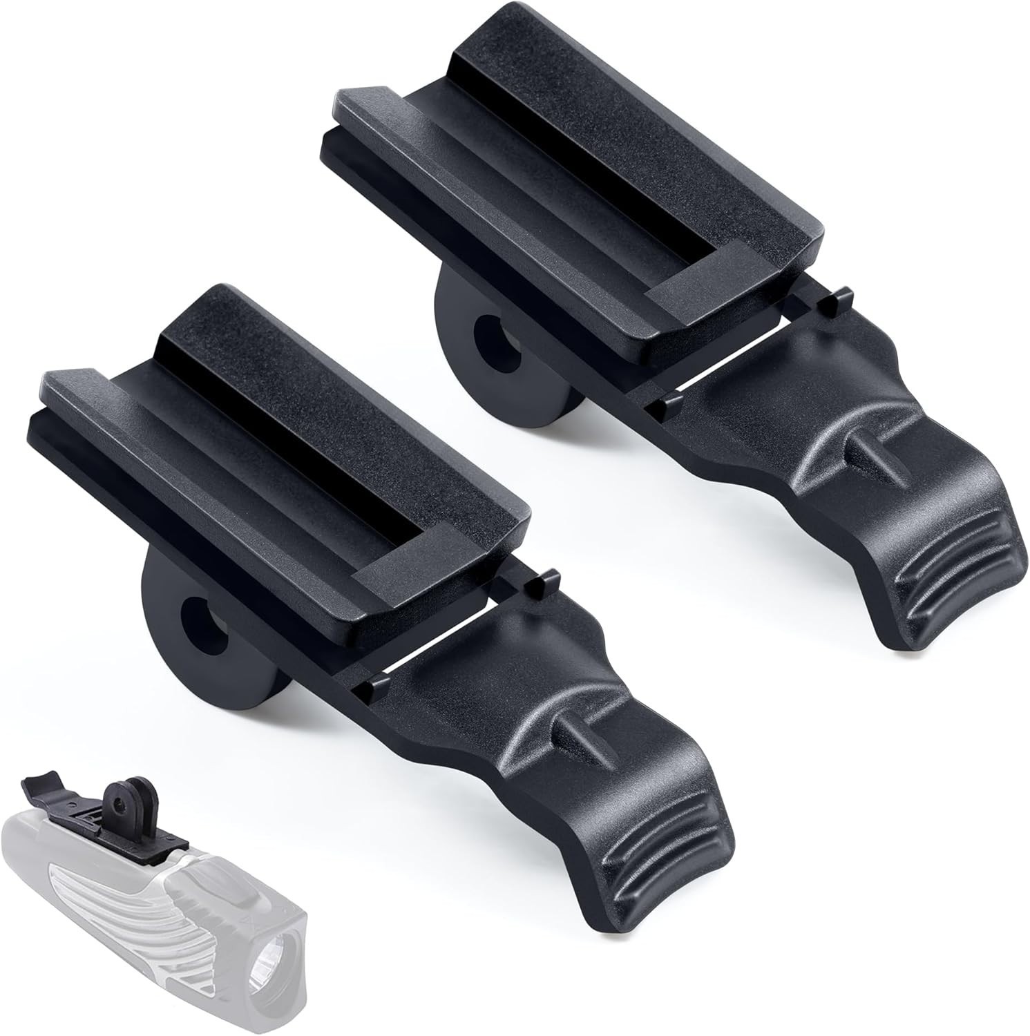 2 Pack Bike Light Mount Adapter Compatible with Niterider Lumina and Lumina Micr