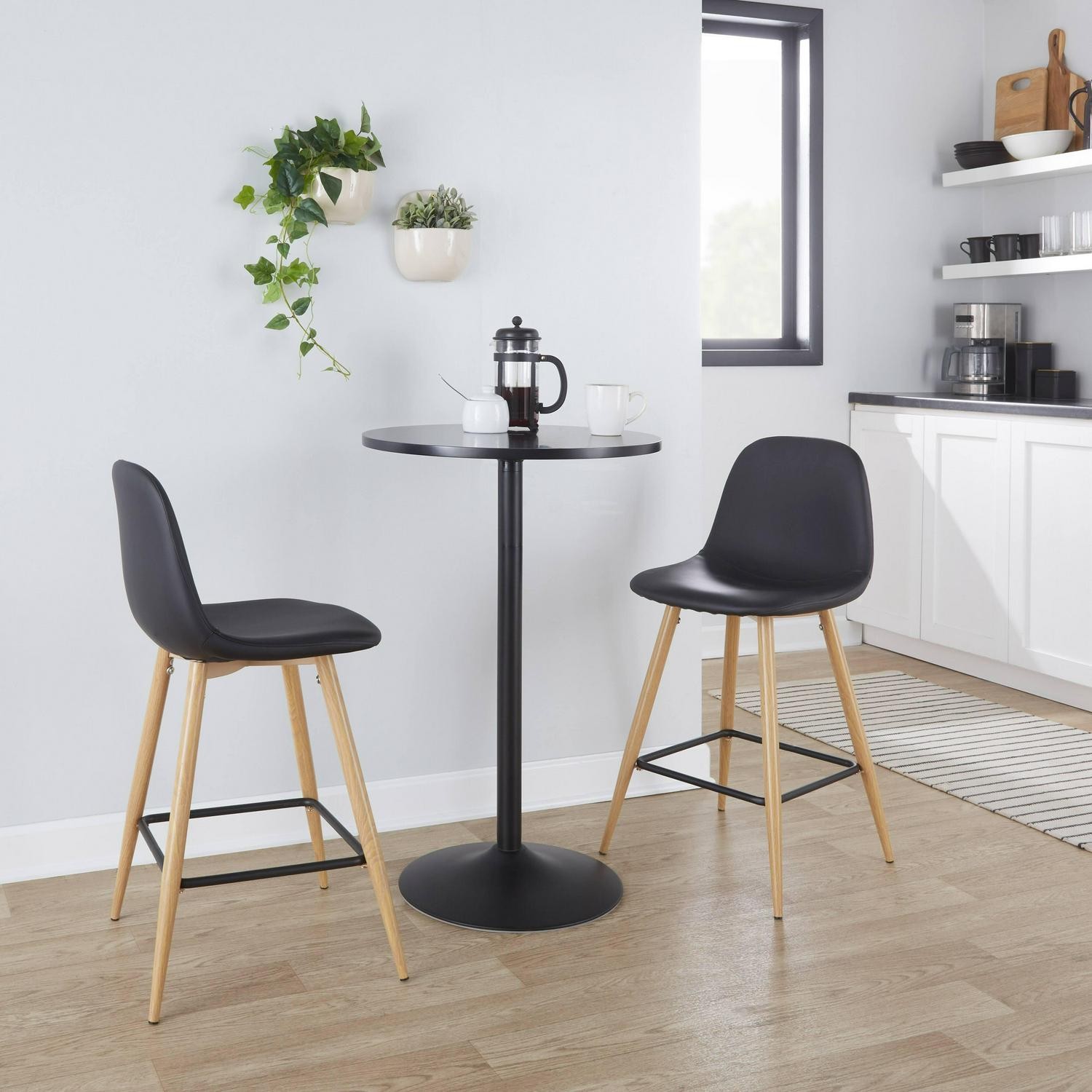 Carson Carrington Stone Natural Counter Stool - Set Of 2