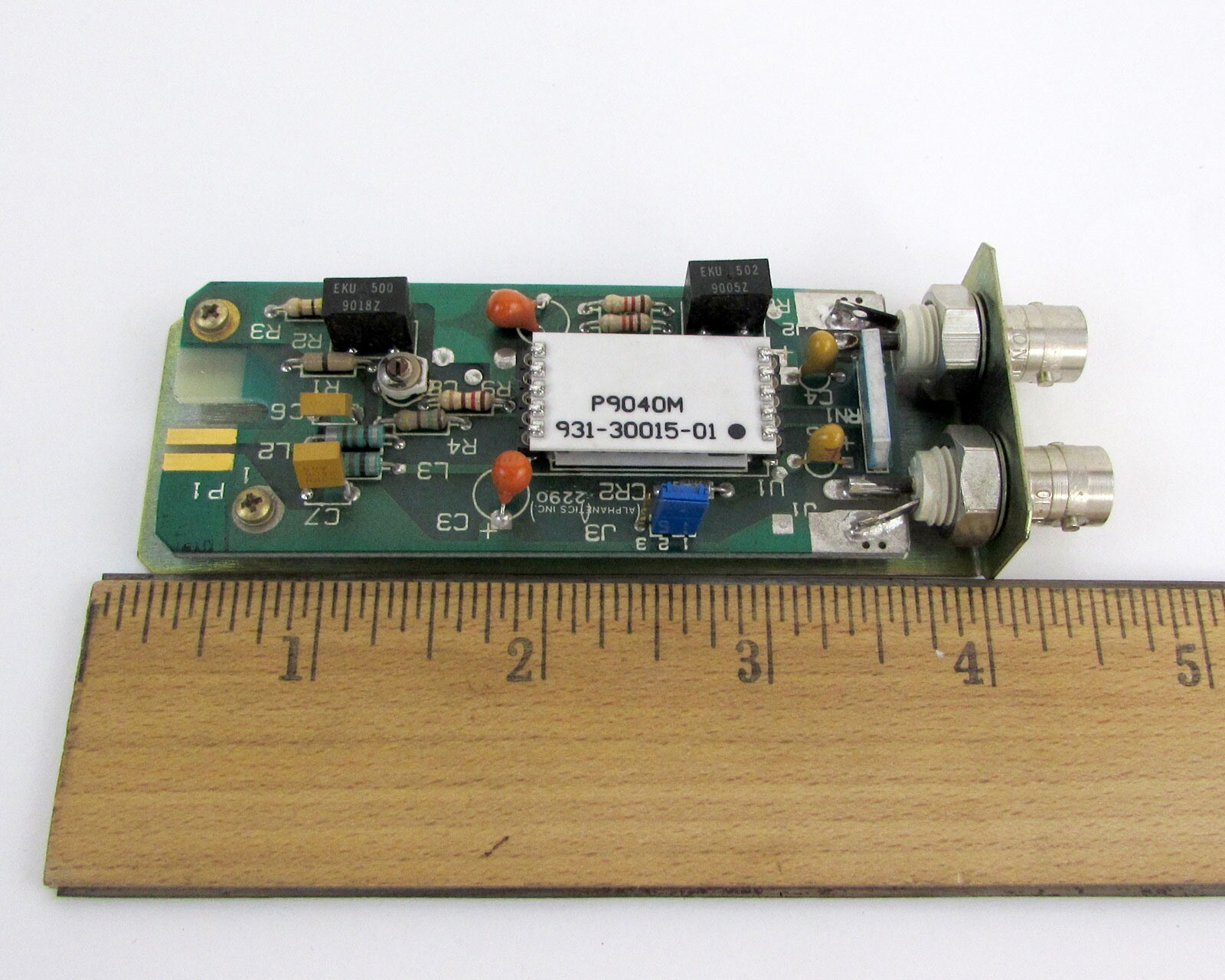Dynair 090-21065-01 Video Distribution Amplifier Card BNC/F Model V0-1241A