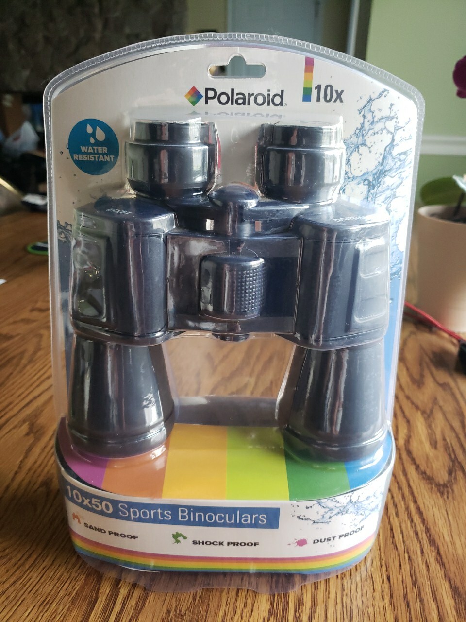 Polaroid Sports Binoculars 10X50 Sand, Shock And Dust Proof New And Sealed
