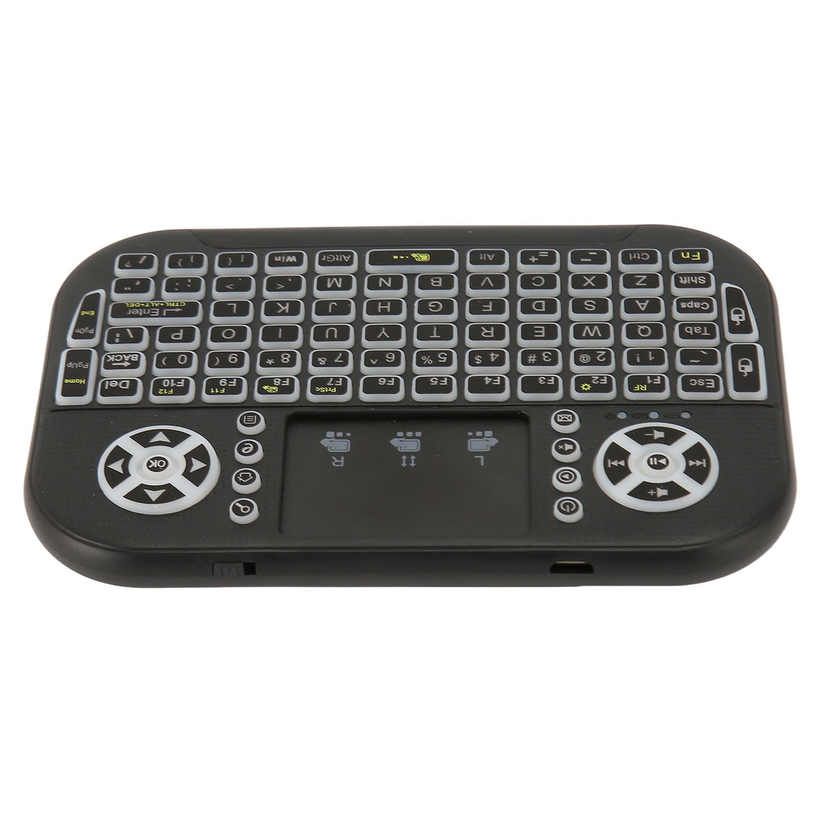 Mini Wireless Keyboard With Touchpad For TV Box Easy To Use