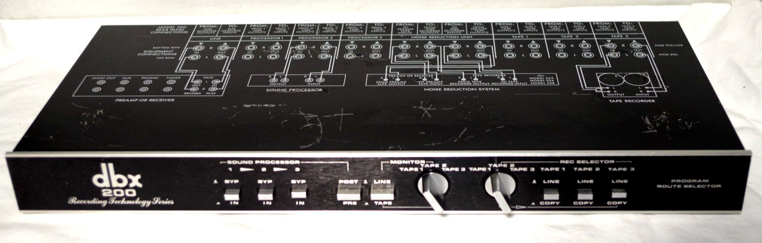 P6 DBX 200 Route Selector Recording Technology Series
