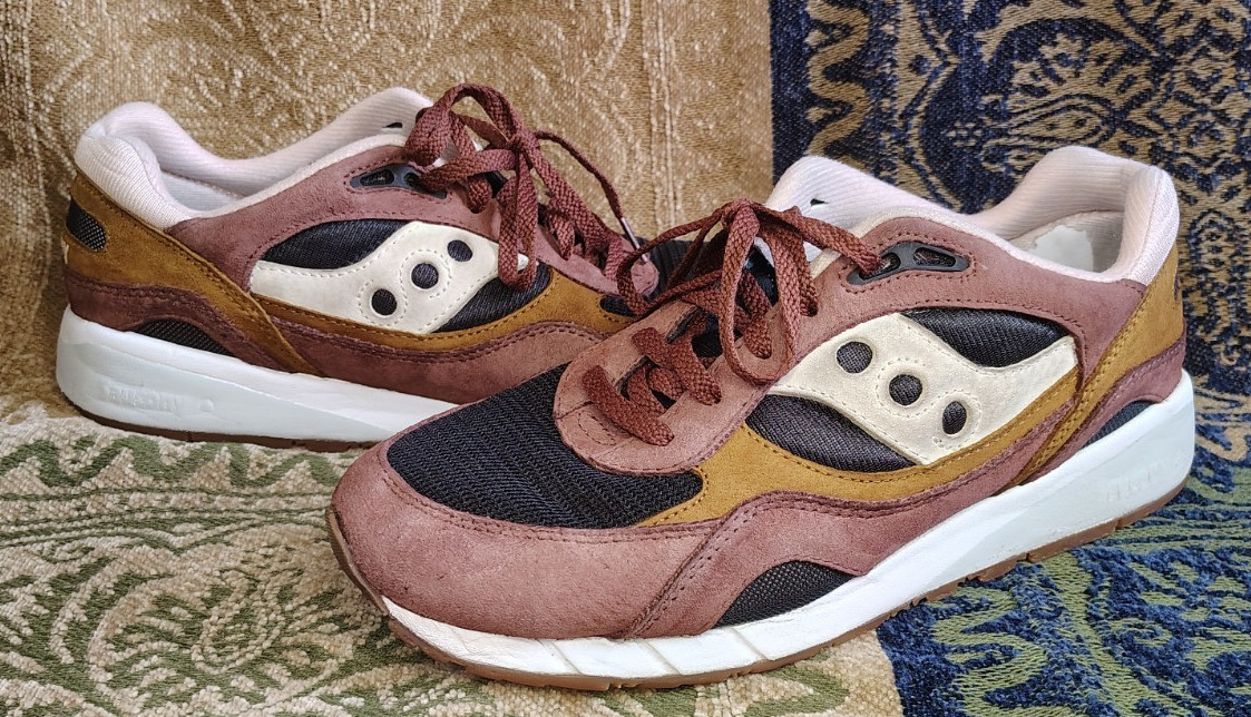 Saucony Originals Shadow 6000 Sz 11 OG Brown/Black Men's Shoes S70441-51 *READ*