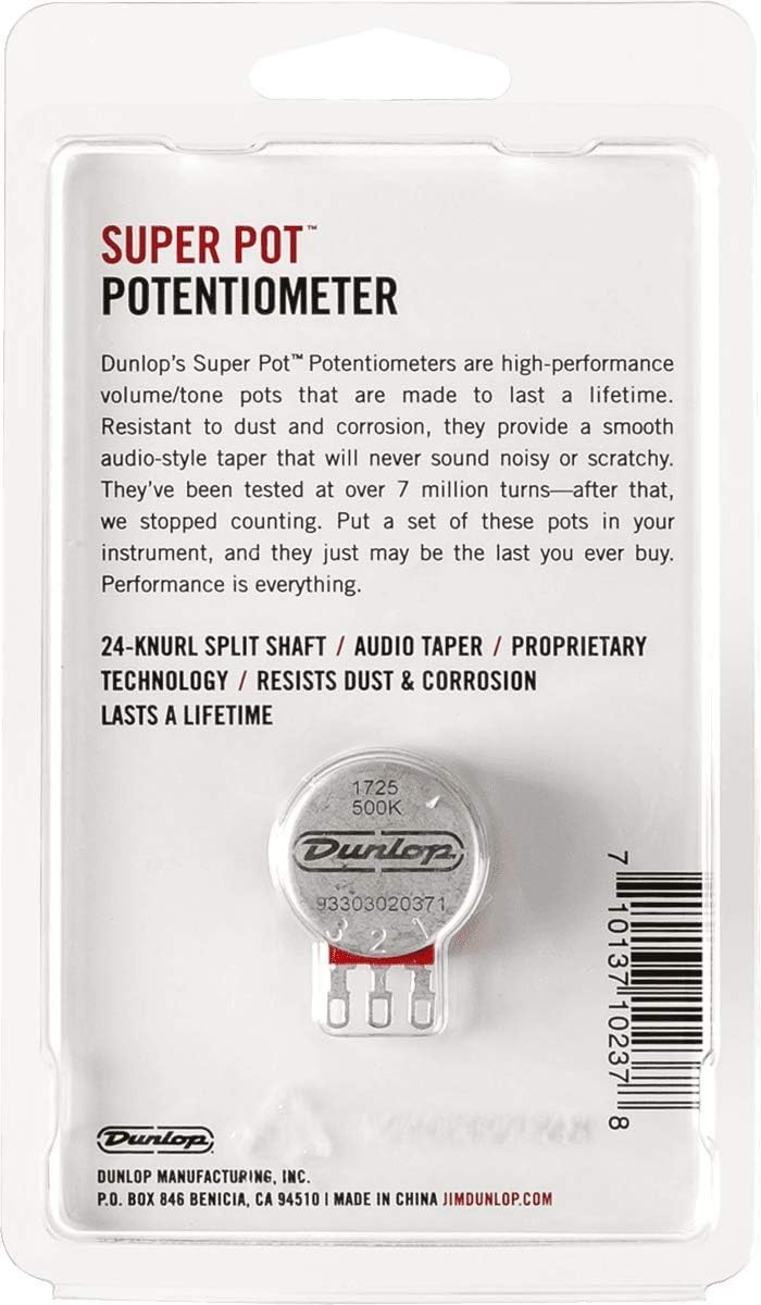 Dunlop Super Pot Split Shaft Potentiometer