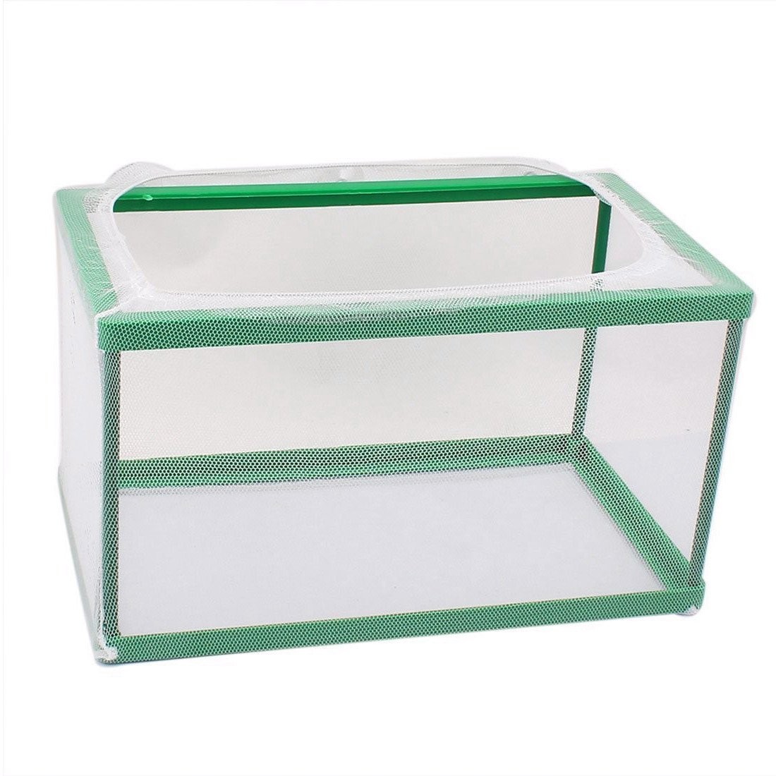 Nylon Mesh Fish Fry Hatchery Breeder Separation Net White Green