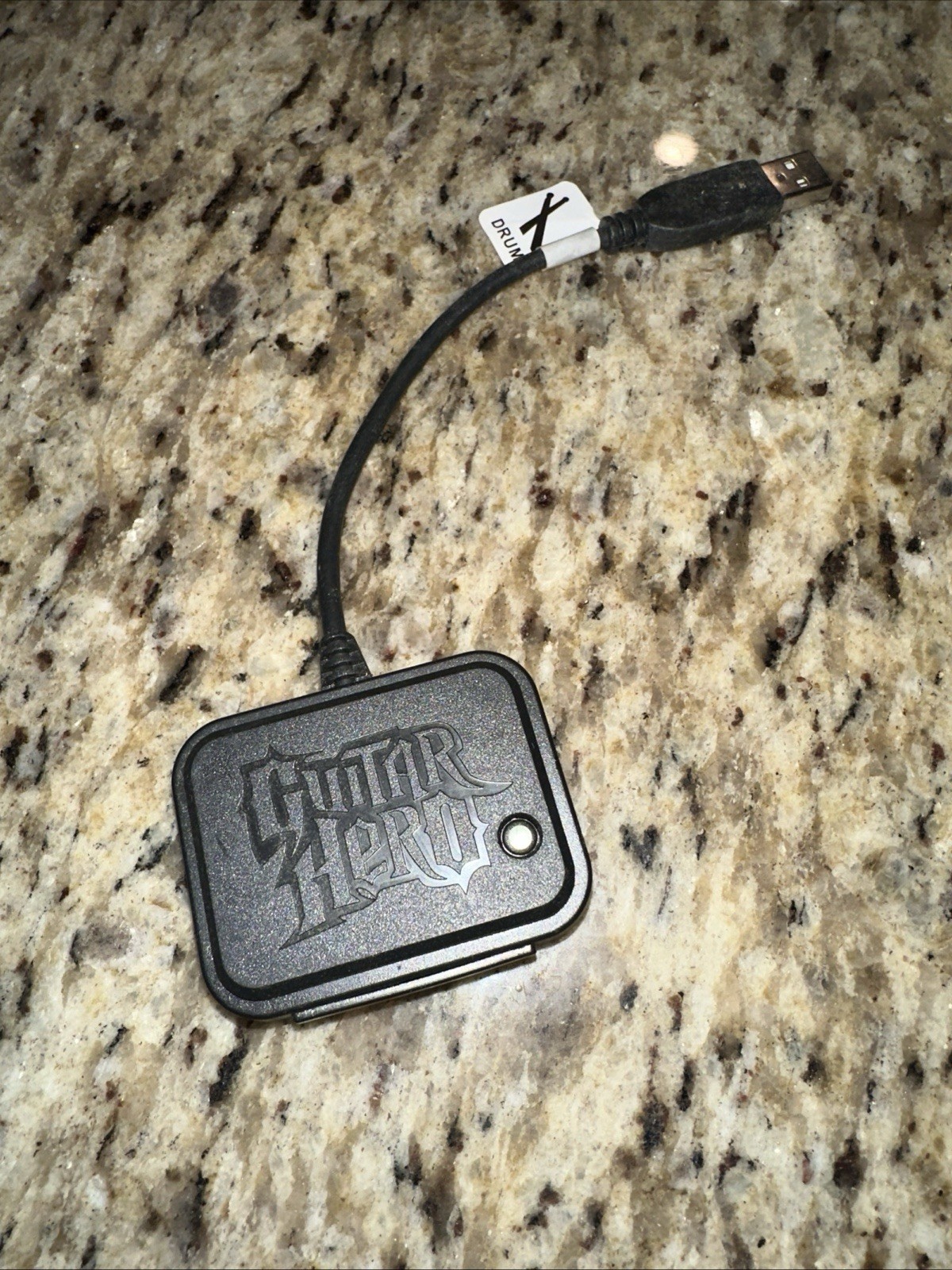 RedOctane Guitar Hero Wireless Drum Receiver PS3 USB Dongle Black 95481.806