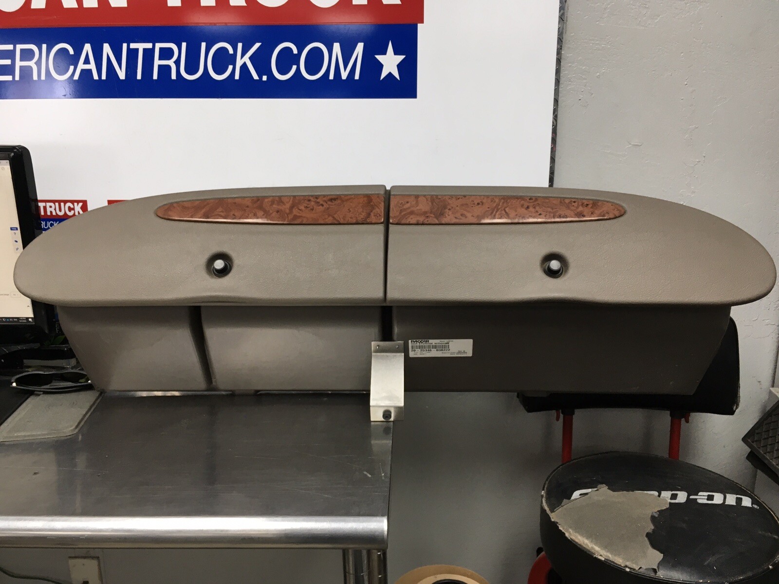 2012 Peterbilt Head Room Storage with Doors PACCAR P/N 20-25346-038222
