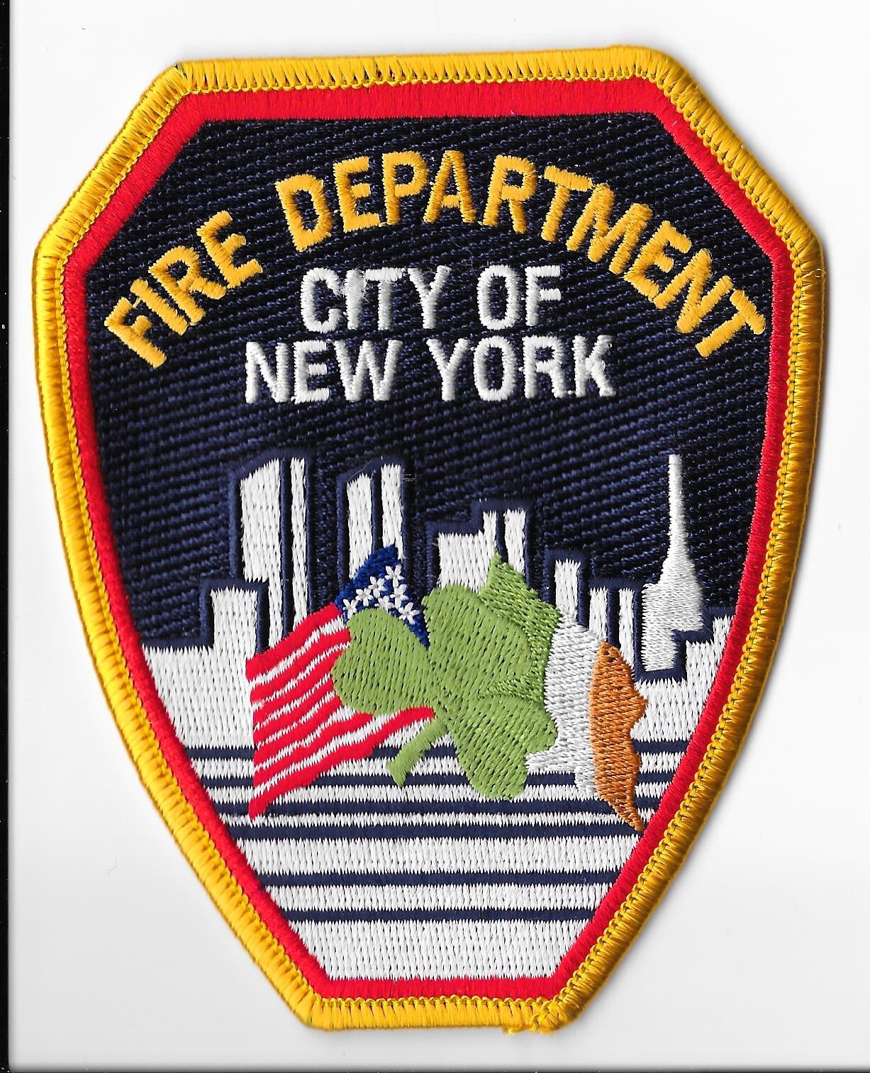 New York Fire Department (FDNY) Irish Patch V3