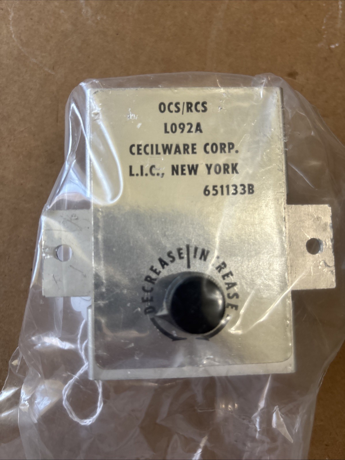 Cecilware L092A Electronic Controller