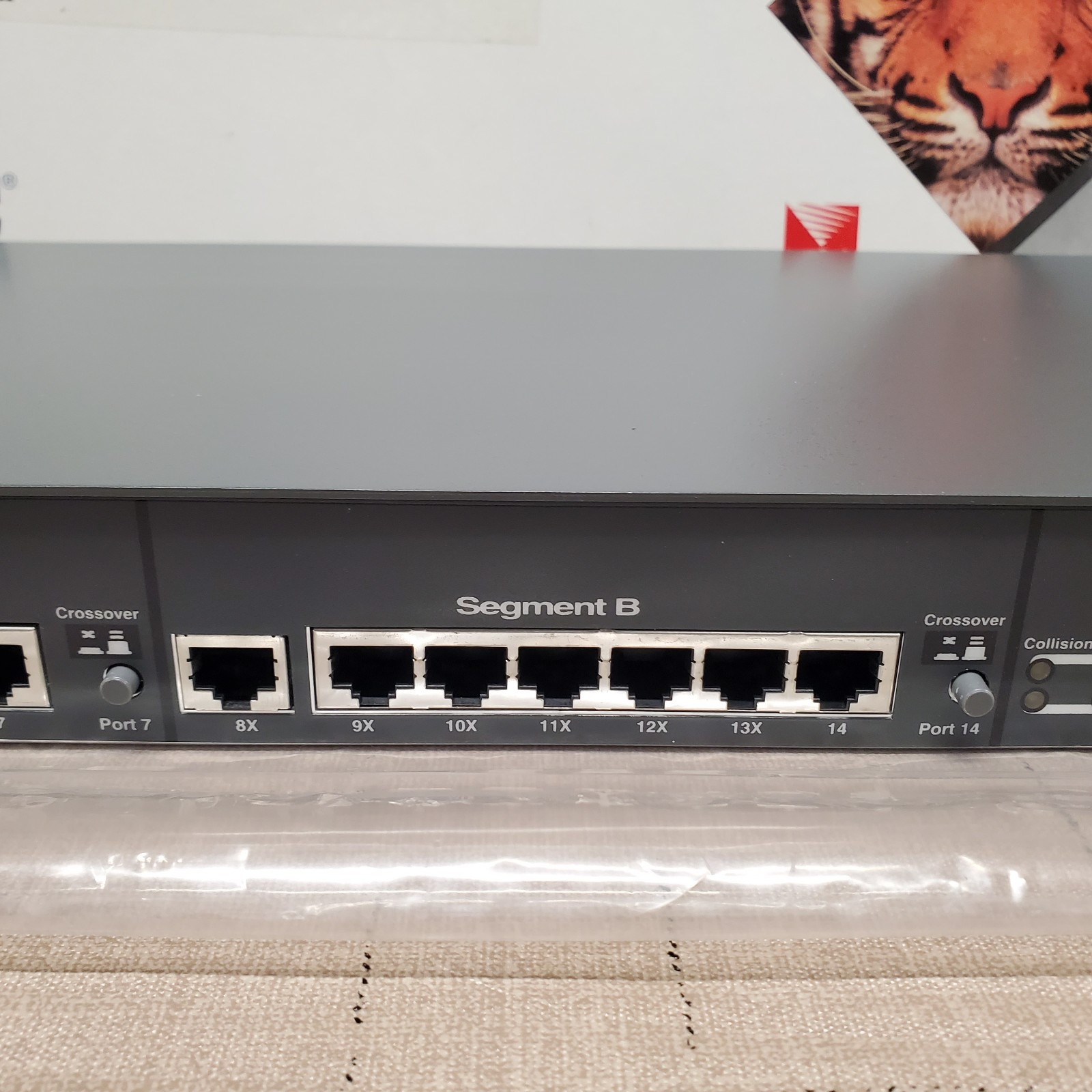 VTG Y2K SMC TigerStack 3314T 14-Port Ethernet Hub Stackable SMC3314T - OPEN BOX