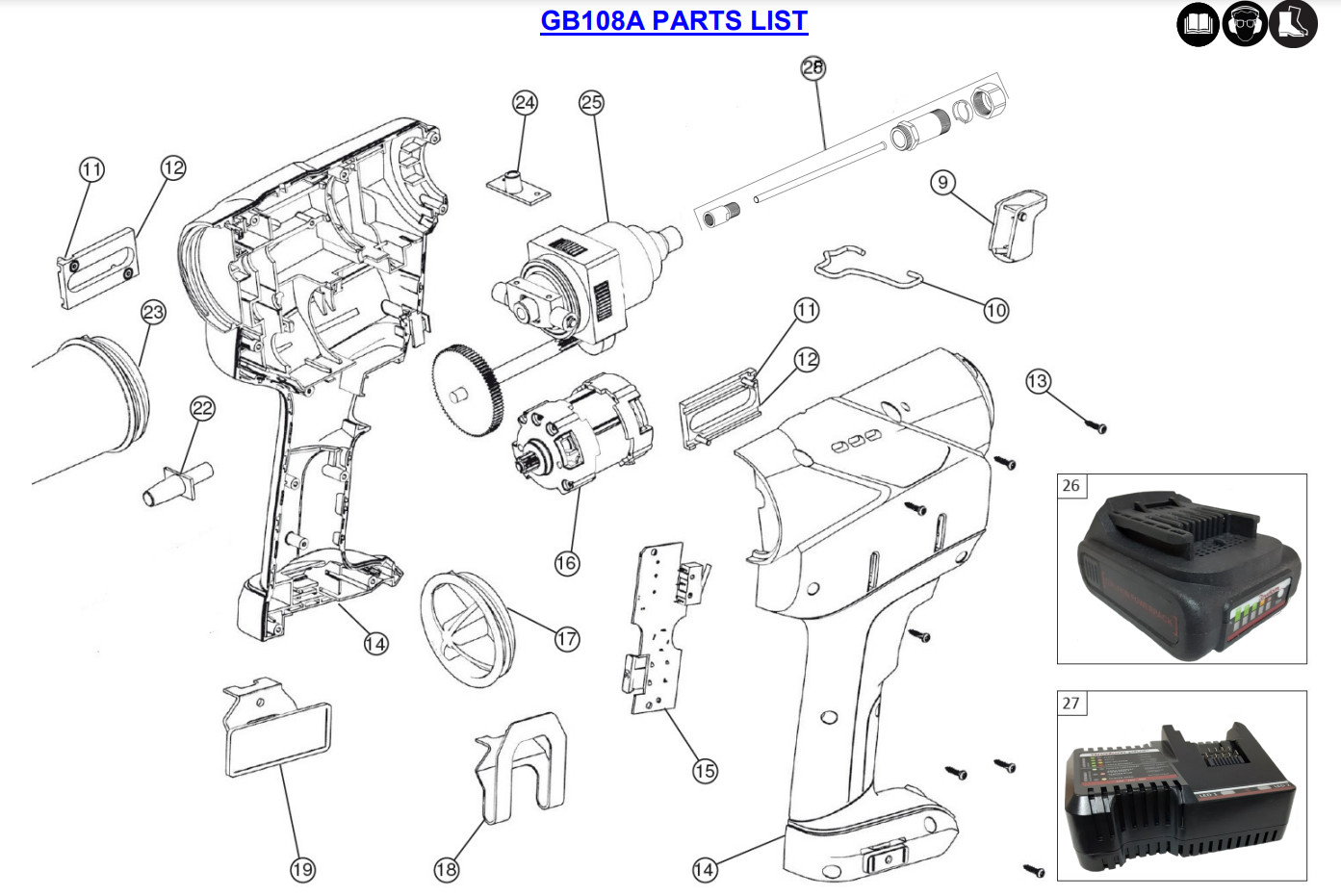 Gage Bilt GB108A Basic Truck Cab Kit