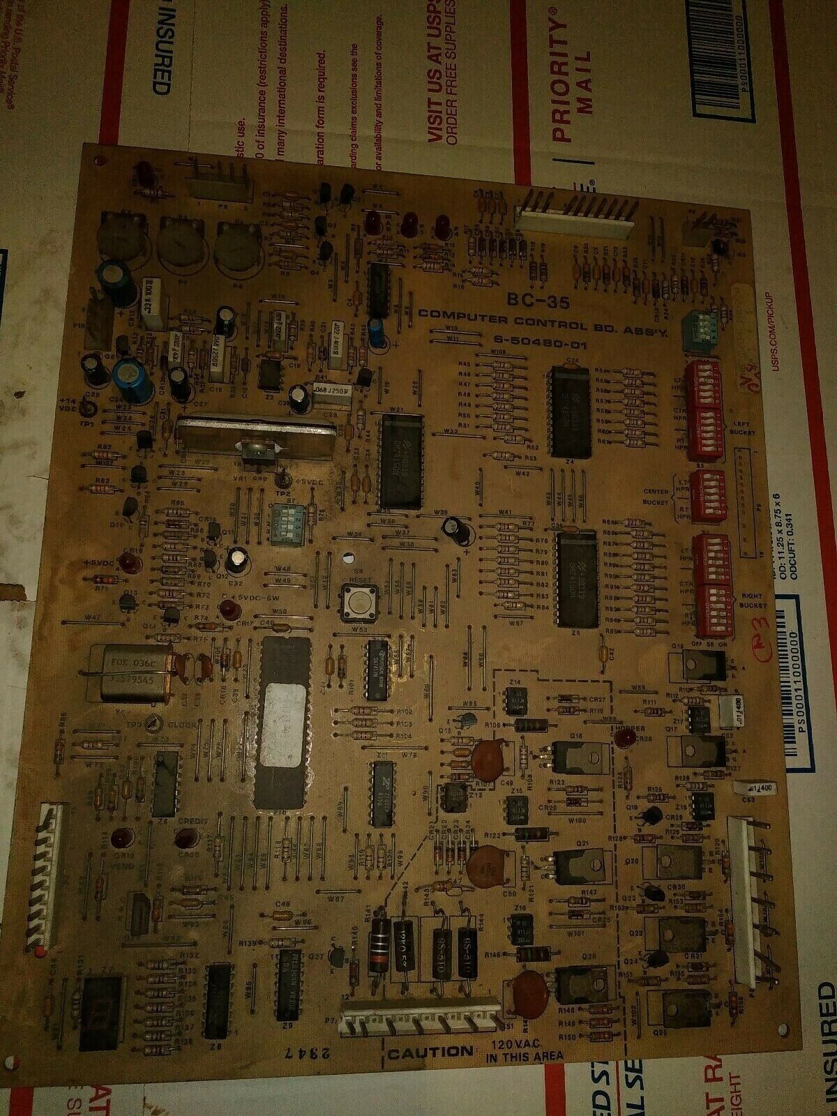 rowe bc-35 arcade vending pcb part #625