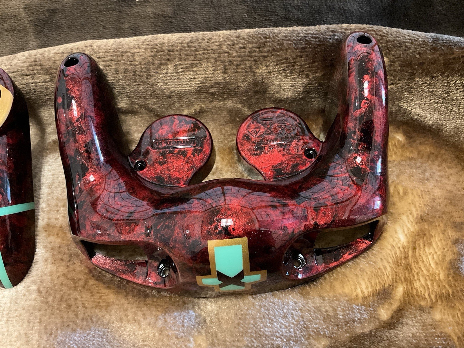 Custom Controller Paint Pyra Housing Shell Cover Nintendo GC NGC Gamecube