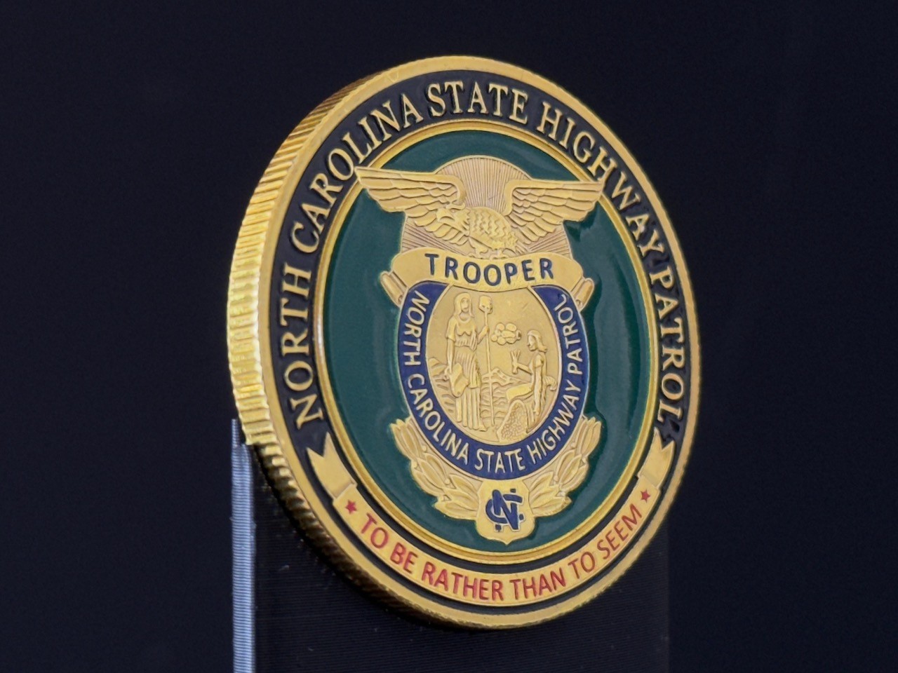North Carolina Highway Patrol Challenge Coin