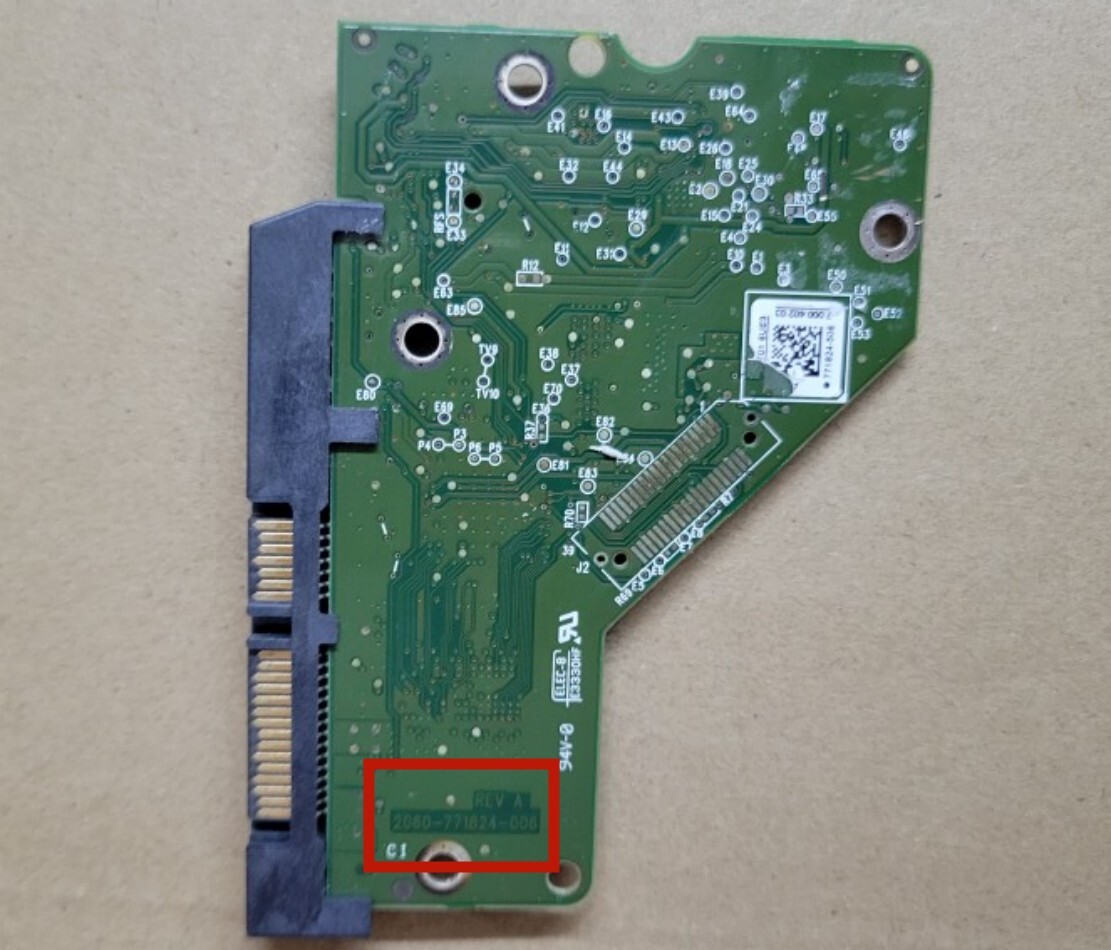Board Number:2060-771824-006 REV A PCB Hard Disk Board