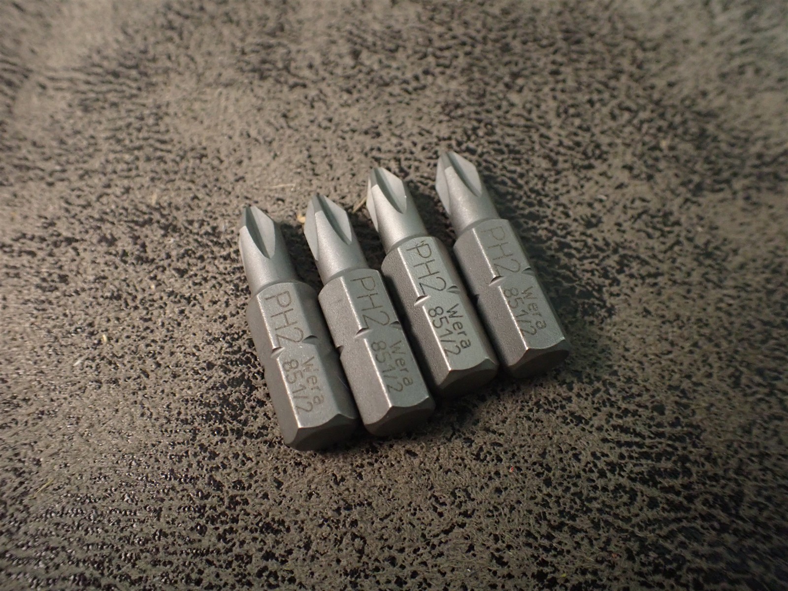 (4 Pack) NEW Wera 05057710001 851/2 Z PH 2 x 32mm Phillips Bits (BN104)