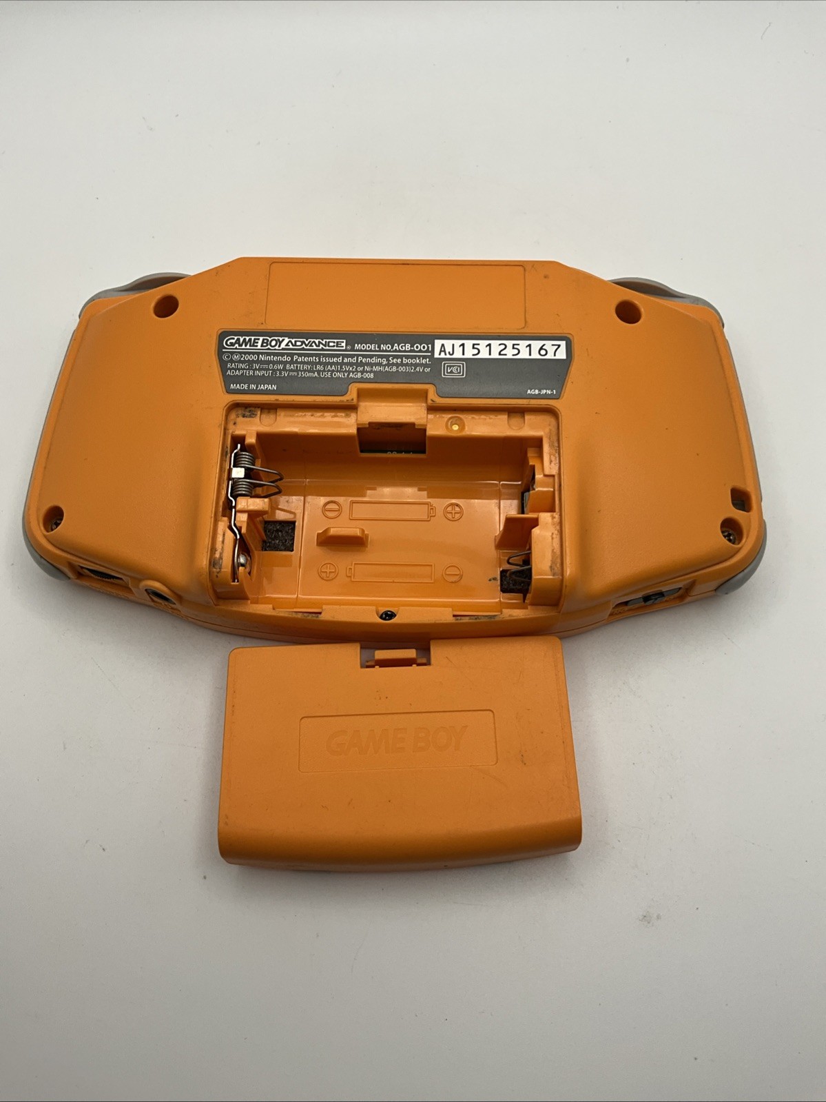 Nintendo Game Boy Advance Orange - GBA001