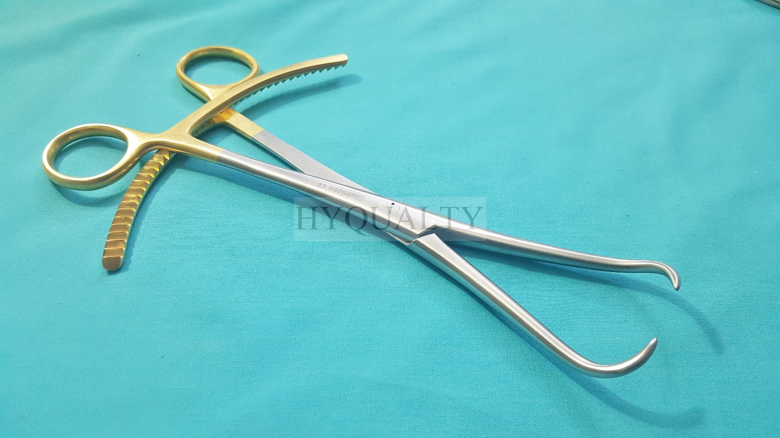 Bone Reduction Forceps 8" Gold Plated Handle Orthopedic Surgical Instruments CE