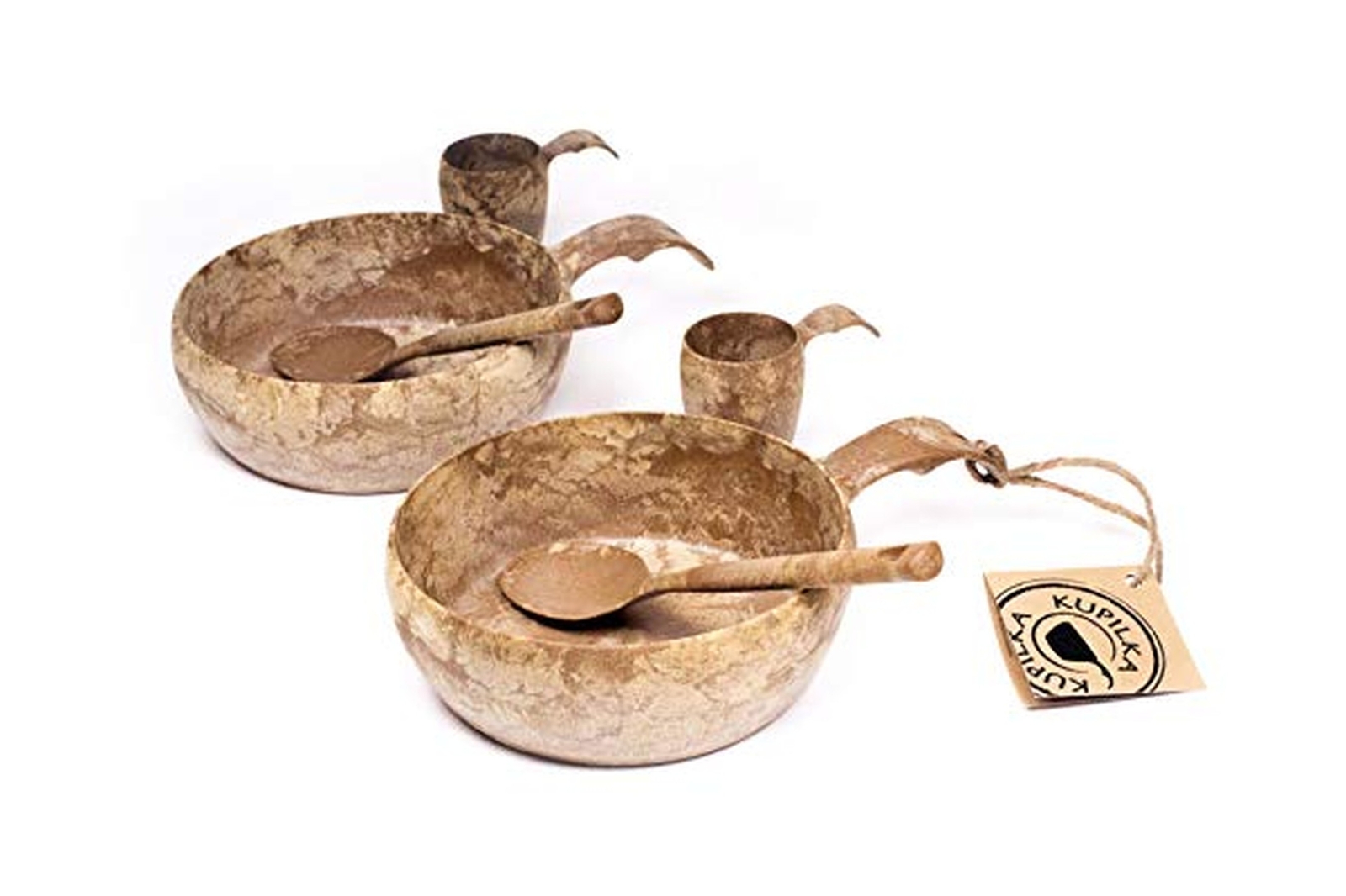 Kupilka Start The Day Set - Eco Dishware - Light & Durable Brown