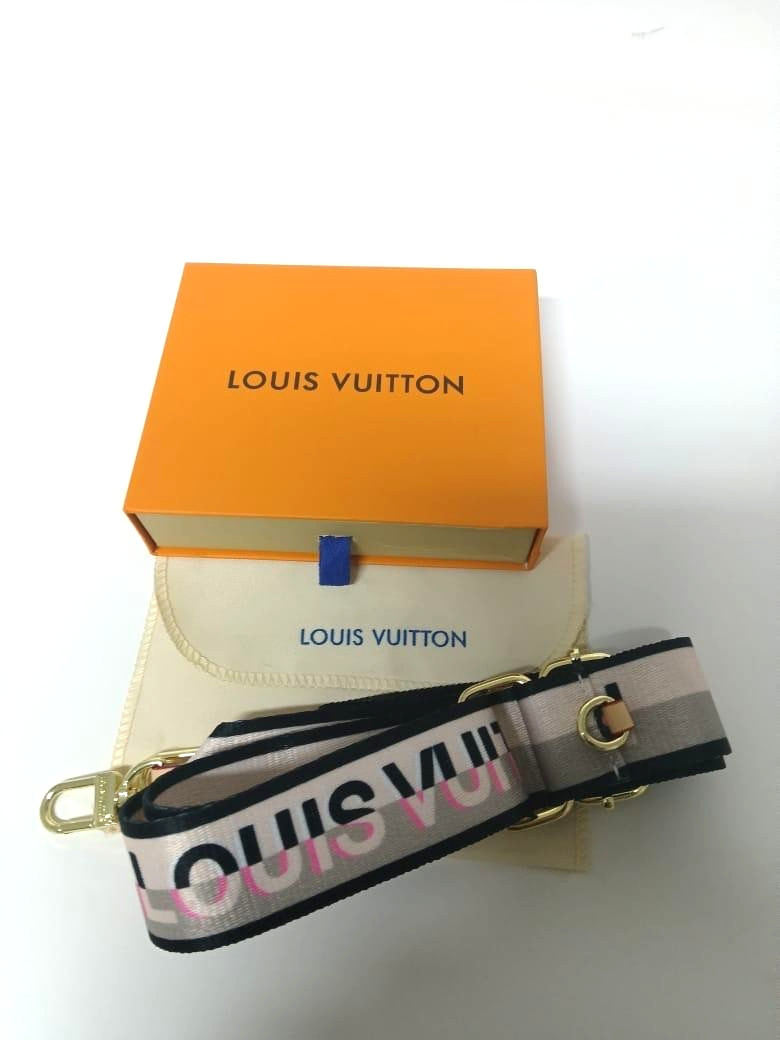 Louis Vuitton Speedy Bandouliere Adjustable Shoulder Strap Jacquard W/Box