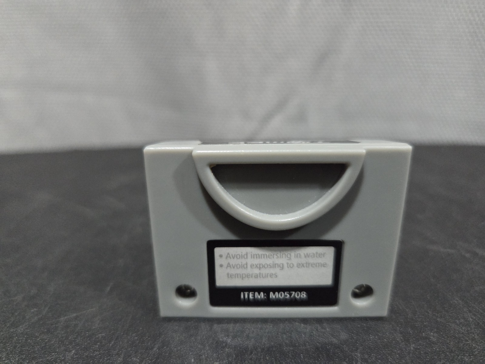 Nintendo 64 N64 Memory Pak Tomee 256KB Controller Card - Gray