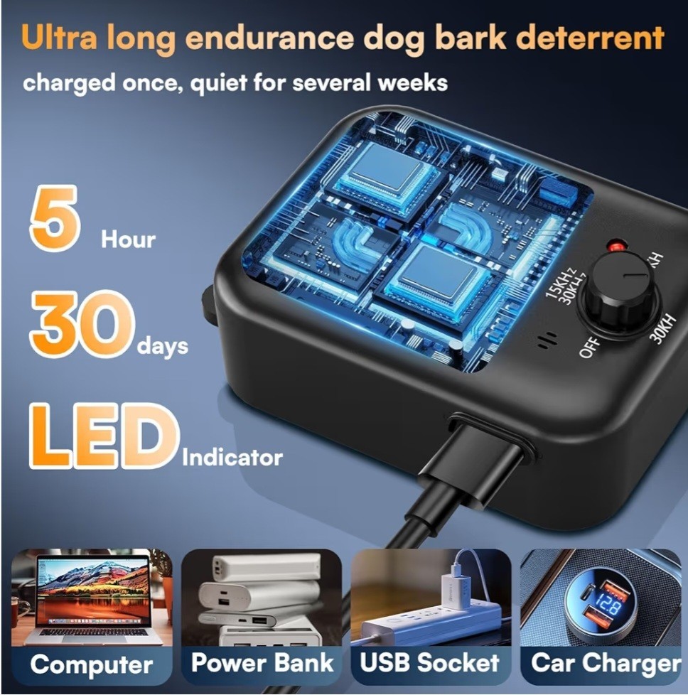 Anti Barking Devices, Auto Barking Control Devices with 3 Modes