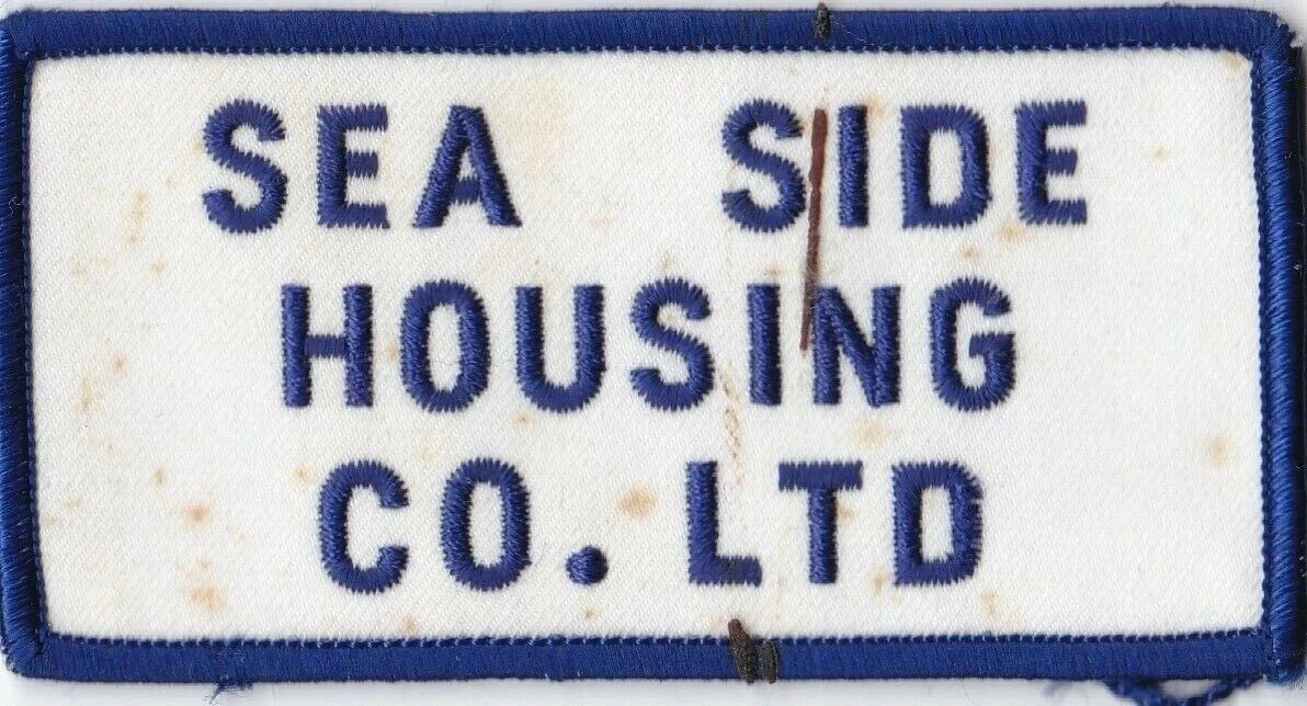 SEASIDE Housing Co. LTD Nametag Wing Patch A-7